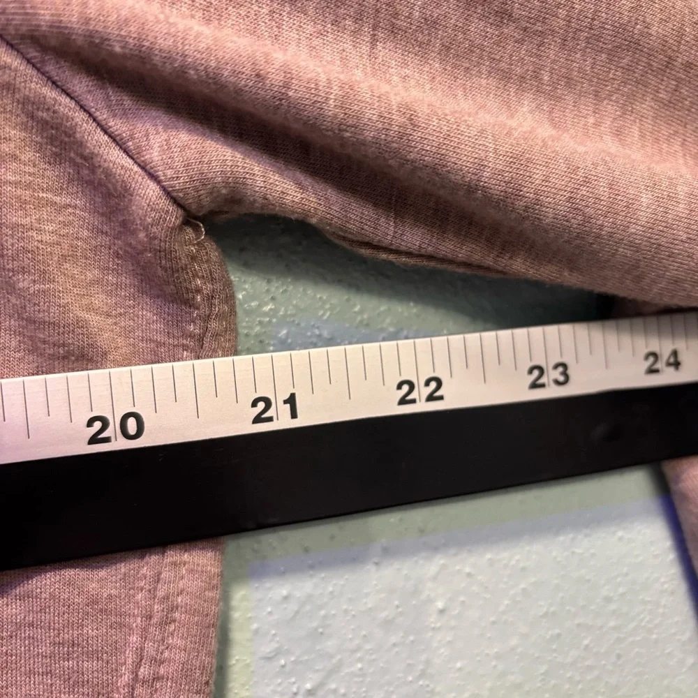 Altar’d State Mauve Long Sleeve High Low Sweatshirt Size S - Picture 6 of 7